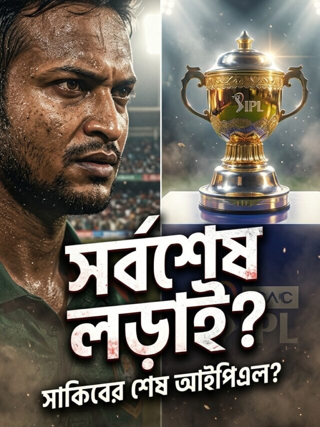 সাকিবের বিদায় ঘণ্টা কি তবে বেজেই গেল? ফাঁস হলো এক ভয়ংকর সত্যি!